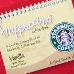 Starbucks Frappuccino Drink Notebook Journal Book..