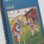 Heidi Journal Notebook Classic Book Recycled..