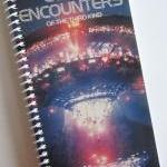 Close Encounters Notebook Journal Upcycled Spiral..