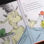 Dr. Seuss Upcycled Green Eggs And Ham Journal Book..